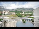 Apartmani Mila - 2 bedrooms and free parking: A4(4), A5(5) Makarska - Rivijera Makarska   - Apartman - A4(4): pogled s balkona