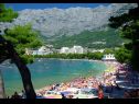 Apartmani Sunny - quiet and relaxing A1(2+2), A2(2+1) Makarska - Rivijera Makarska   - plaža