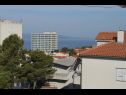Apartmani Jadro - 250 m from beach A1(4), A2Gornji(2+1), A3Srednji(2+1), A4Prizemlje(2) Makarska - Rivijera Makarska   - Apartman - A1(4): pogled s terase