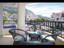 Apartmani Rose - comfy deluxe : A1(4) Makarska - Rivijera Makarska   - pogled