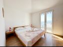Apartmani Mira - 10 m from beach: SA3(2), SA4(2), A5(2+2) Zaostrog - Rivijera Makarska   - Apartman - A5(2+2): spavaća soba