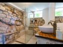 Kuća za odmor Stone - pool house: H(4) Babino Polje - Otok Mljet  - Hrvatska - H(4): kupaonica s toaletom