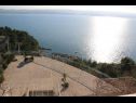 Apartmani Paradiso with gorgeous sea view: A1 Doris (4+2), SA2 Petra (2+2), SA3 Nina (2) Lokva Rogoznica - Rivijera Omiš   - pogled