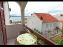 Apartmani Neva - 50m from the sea A1(2+1), A2(2+1), SA3(3) Sumpetar - Rivijera Omiš   - Studio apartman - SA3(3): balkon