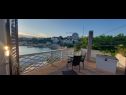 Kuća za odmor Erna - 4m to the sea: H(6) Jakišnica - Otok Pag  - Hrvatska - H(6): pogled s terase