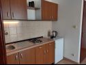 Apartmani Nives - great location: A1(6), A5(2), A6(2), A7(2), A2(4), A3(3), A4(3) Novalja - Otok Pag   - Apartman - A6(2): kuhinja