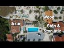 Kuća za odmor Three holiday homes: H1 Azur (4), H2 Wood (4), H3 Ston (4+2) Orebić - Poluotok Pelješac  - Hrvatska - kuća