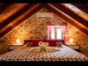 Kuća za odmor Three holiday homes: H1 Azur (4), H2 Wood (4), H3 Ston (4+2) Orebić - Poluotok Pelješac  - Hrvatska - H2 Wood (4): spavaća soba