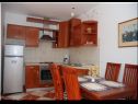 Apartmani Pero - 50 m from sea : A1 Ljiljana(4), SA2(2), A3 Lea(2) Banjol - Otok Rab   - Apartman - A1 Ljiljana(4): kuhinja i blagovaonica