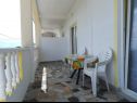 Apartmani Nedo - 150 m from sandy beach: A1(2+1), A2(2+1) Lopar - Otok Rab   - Apartman - A2(2+1): terasa
