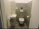 Apartmani Mario - 150m from sea: A1(2), A2(4), A3 deluxe(4), R(2) Supetarska Draga - Otok Rab   - Apartman - A3 deluxe(4): toalet