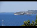 Kuća za odmor Filippo - with pool : H(8+2) Bilo - Rivijera Šibenik  - Hrvatska - H(8+2): pogled na more