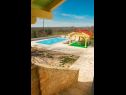 Kuća za odmor Villa Karaga - with private pool: H(8+1) Ljubotić - Rivijera Šibenik  - Hrvatska - bazen