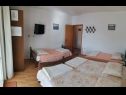 Apartmani Tonci - by the sea: A2(4), A3(4) Rogoznica - Rivijera Šibenik   - Apartman - A2(4): spavaća soba