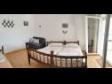 Apartmani Tonci - by the sea: A2(4), A3(4) Rogoznica - Rivijera Šibenik   - Apartman - A2(4): spavaća soba