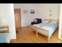 Apartmani Tonci - by the sea: A2(4), A3(4) Rogoznica - Rivijera Šibenik   - Apartman - A3(4): spavaća soba