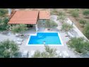 Kuća za odmor Ivy - with outdoor swimming pool: H(4+2) Vodice - Rivijera Šibenik  - Hrvatska - bazen
