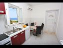 Apartmani Marija - beautiful sea view: A1(4+1) Drvenik Mali (Otok Drvenik Mali) - Rivijera Trogir   - Apartman - A1(4+1): kuhinja i blagovaonica
