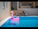 Apartmani Lux 1 - heated pool: A1(4), A4(4) Marina - Rivijera Trogir   - bazen