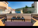 Apartmani Lux 1 - heated pool: A1(4), A4(4) Marina - Rivijera Trogir   - terasa