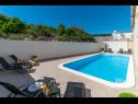 Apartmani Lux 3 - heated pool: A5(4+2), A6(4+2) Marina - Rivijera Trogir   - bazen