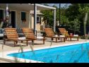 Kuća za odmor Pax - with pool: H(4+2) Marina - Rivijera Trogir  - Hrvatska - terasa