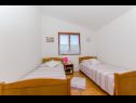 Apartmani Bosiljka - by the sea: A1(5), A2(5), SA3(2) Sevid - Rivijera Trogir   - Apartman - A2(5): spavaća soba