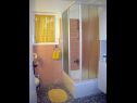 Apartmani Jak - 10m from the sea: A(4+2) Sevid - Rivijera Trogir   - Apartman - A(4+2): kupaonica s toaletom