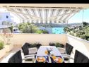 Apartmani Garden - sea view: A1(4) Sevid - Rivijera Trogir   - Apartman - A1(4): pogled na more
