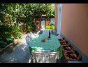 Kuća za odmor Mirjana - beautiful garden with barbecue: H(4+1) Trogir - Rivijera Trogir  - Hrvatska - dvorište