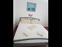 Apartmani Natad - sea view : A1(4) Vinišće - Rivijera Trogir   - Apartman - A1(4): spavaća soba