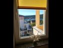 Apartmani Antonija - jacuzzi and fitness SA1(2), A2(2+2), SA3(2+1), A4(2+2) Vinišće - Rivijera Trogir   - Apartman - A4(2+2): pogled