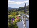 Apartmani Filip - vineyard and large terrace: SA1 žuti(2), SA2 rozi(2) Vis - Otok Vis   - Studio apartman - SA2 rozi(2): pogled s terase