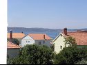 Apartmani Zvone - 100 m from sea: A1(4+1), A2(4+1) Bibinje - Rivijera Zadar   - Apartman - A1(4+1): pogled na more