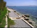 Apartmani Fuzu - 50 m from sea: A2(2+1), SA3(2) Bibinje - Rivijera Zadar   - plaža