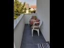 Apartmani Jasmina - with balcony and free parking: A1(2+2) Nin - Rivijera Zadar   - Apartman - A1(2+2): balkon
