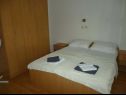 Apartmani Dream - nearby the sea: A1-small(2), A2-midldle(2), A3-large(4+1) Seline - Rivijera Zadar   - Apartman - A2-midldle(2): spavaća soba