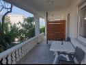 Apartmani Rising Sun A1(2+2), A2(2+2), A3(2+2) Vir - Rivijera Zadar   - Apartman - A1(2+2): balkon