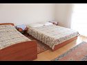 Apartmani i sobe Jagoda - comfy and cozy : A1 Lijevi (3+2), A2 Desni (3+2), R1(4) Zadar - Rivijera Zadar   - Apartman - A2 Desni (3+2): spavaća soba