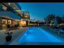 Kuća za odmor Ren-lux with heated pool: H(8+2) Zaton (Zadar) - Rivijera Zadar  - Hrvatska - bazen