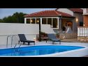 Kuća za odmor Isabell - with swimming pool: H(8+2) Zaton (Zadar) - Rivijera Zadar  - Hrvatska - bazen