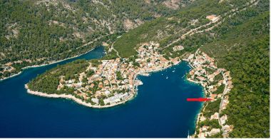 Apartmani Robert - 5m from the sea: A1(2+1), A2(4+2) Brna - Otok Korčula  
