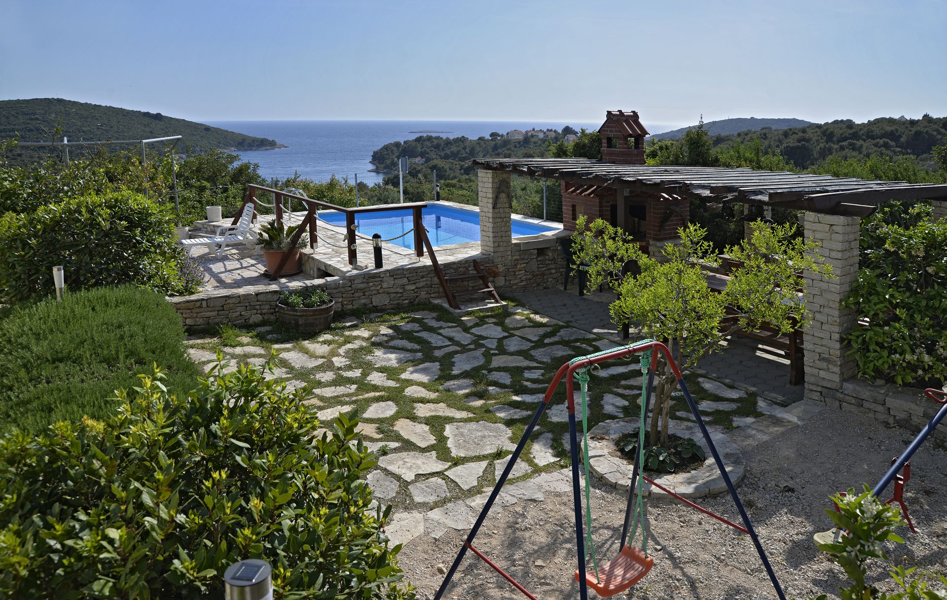 Apartmani Toni - with pool and view: A1(4), A2(4), A3(4), A4(4) Maslinica - Otok Šolta  